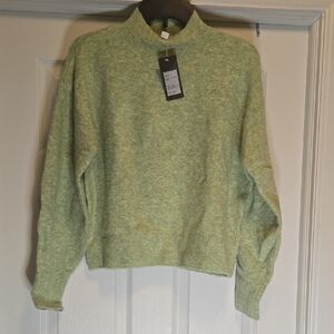 Wool City Mint Green Knit Sweater